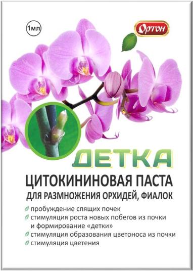 Цитокининовая паста «Детка» — для  размножения комнатных растений и стимуляции цветения
